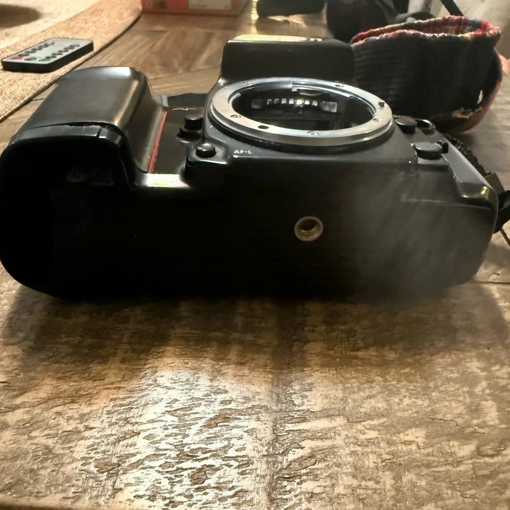 Nikon F-801 Black DSLR 35mm Film Camera Body Only Untested
